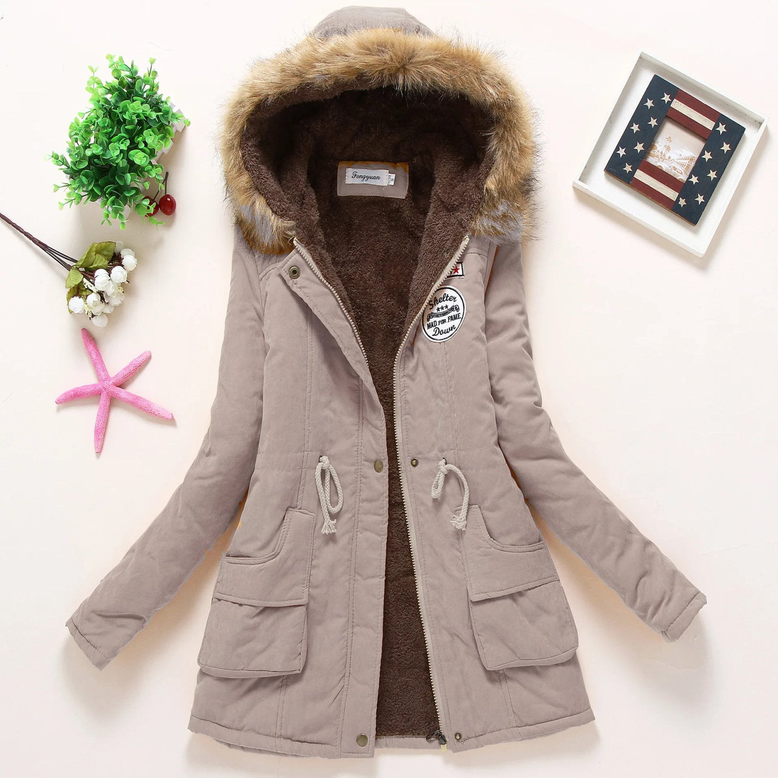 Spring Autumn Winter Jacket Women 2022 Thick Warm Hooded Parka Mujer Cotton Padded Coat 3XL Casual Slim Jacket Female