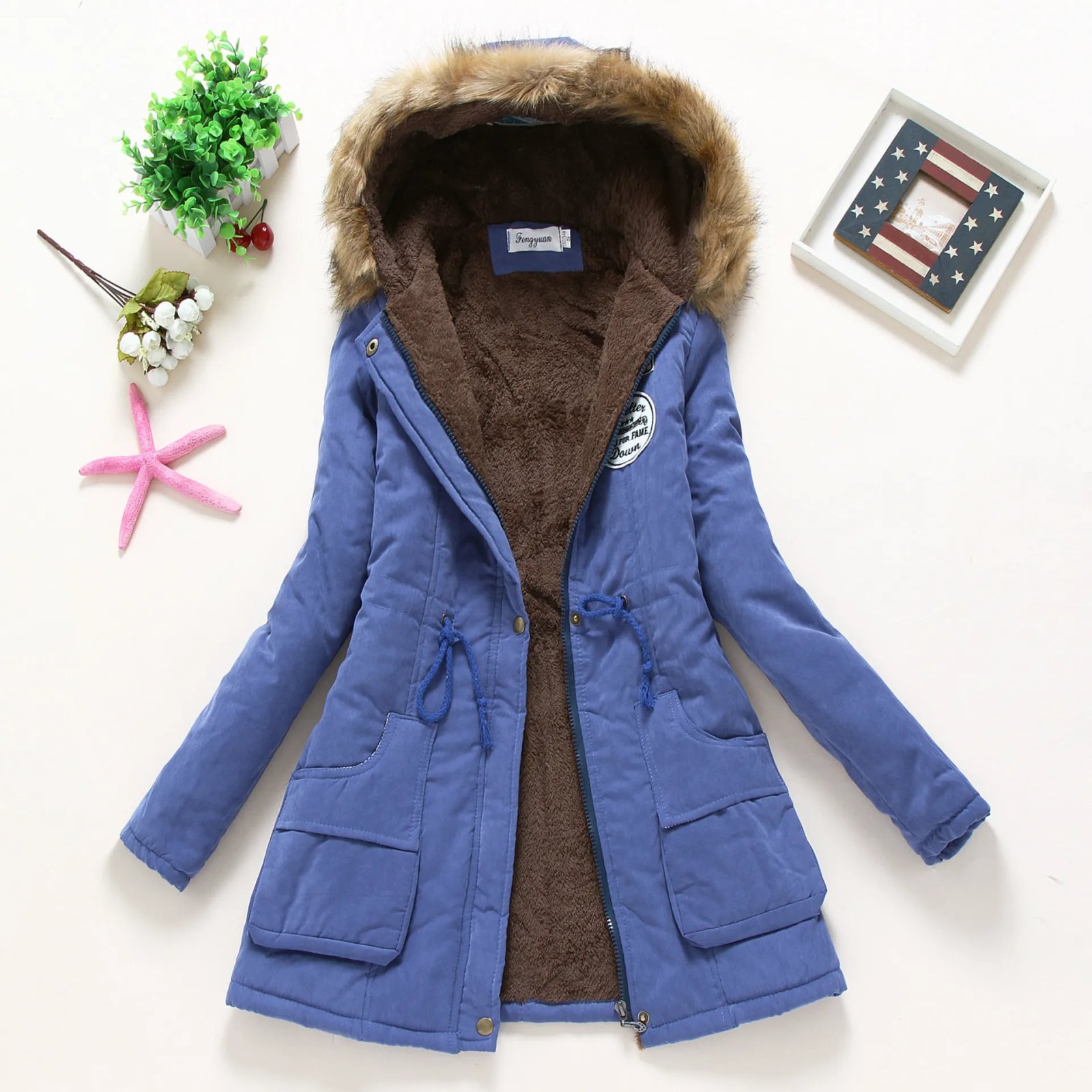 Spring Autumn Winter Jacket Women 2022 Thick Warm Hooded Parka Mujer Cotton Padded Coat 3XL Casual Slim Jacket Female