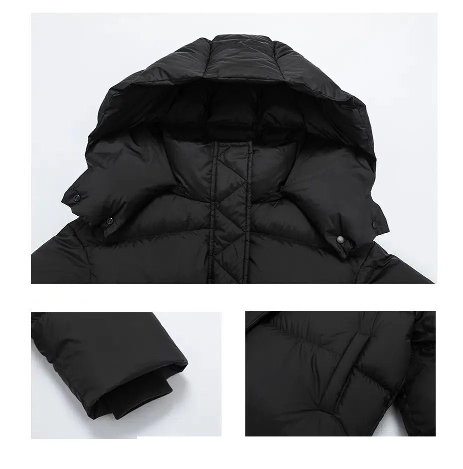 Hooded Cotton Jacket Women 2024 New Thickened Warm Long Sleeved Outwear Winter Korean Loose Solid Color Versatile Short Coat