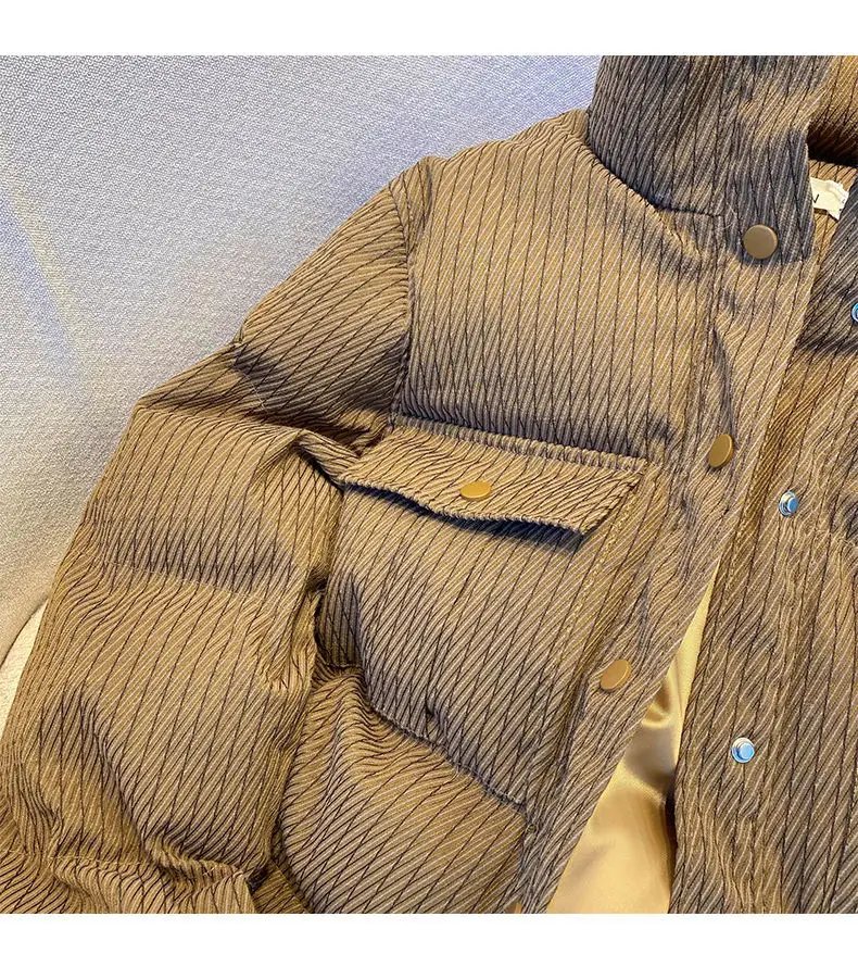 Stand Collar Parkas for Women, Quilted Jacket, Warm Tops, Loose Casual Coat, Winter Clothes, Fashion, New, 2022 Stand Collar Parkas for Women, Quilted Jacket, Warm Tops, Loose Casual Coat, Winter Clothes, Fashion, New, 2022