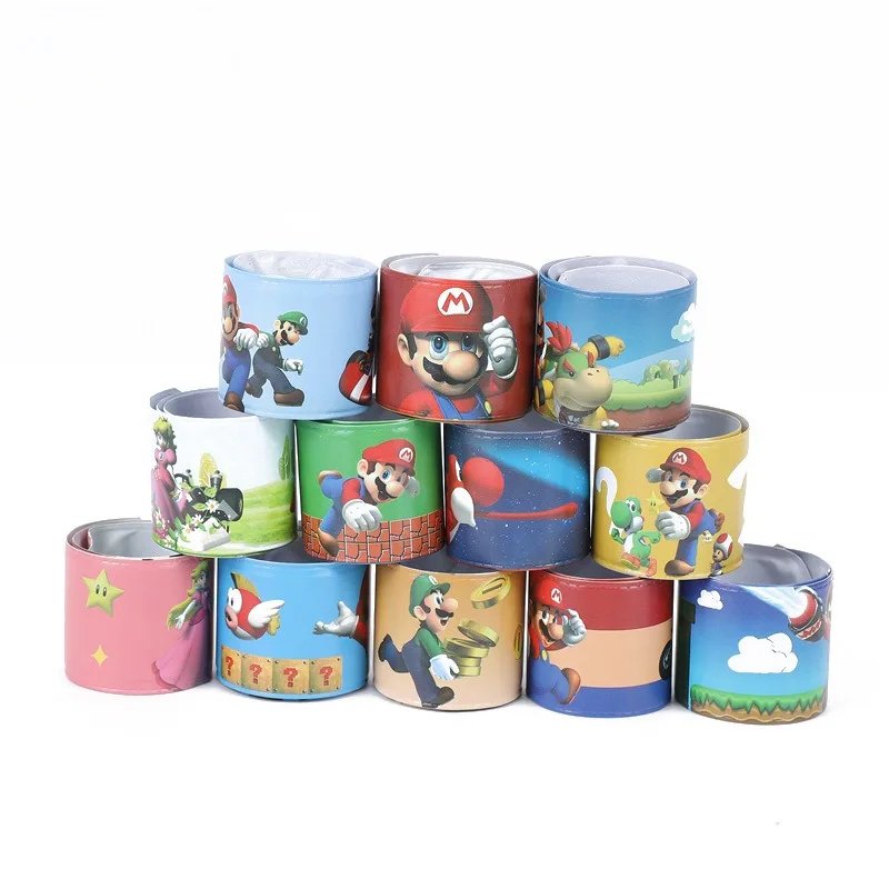 Super Mario Bros Bracelets Princess Peach Fashion Jewelry Cartoon Anime Derivative Peripherals Kids Toys Birthday Party Gifts Super Mario Bros Bracelets Princess Peach Fashion Jewelry Cartoon Anime Derivative Peripherals Kids Toys Birthday Party Gifts