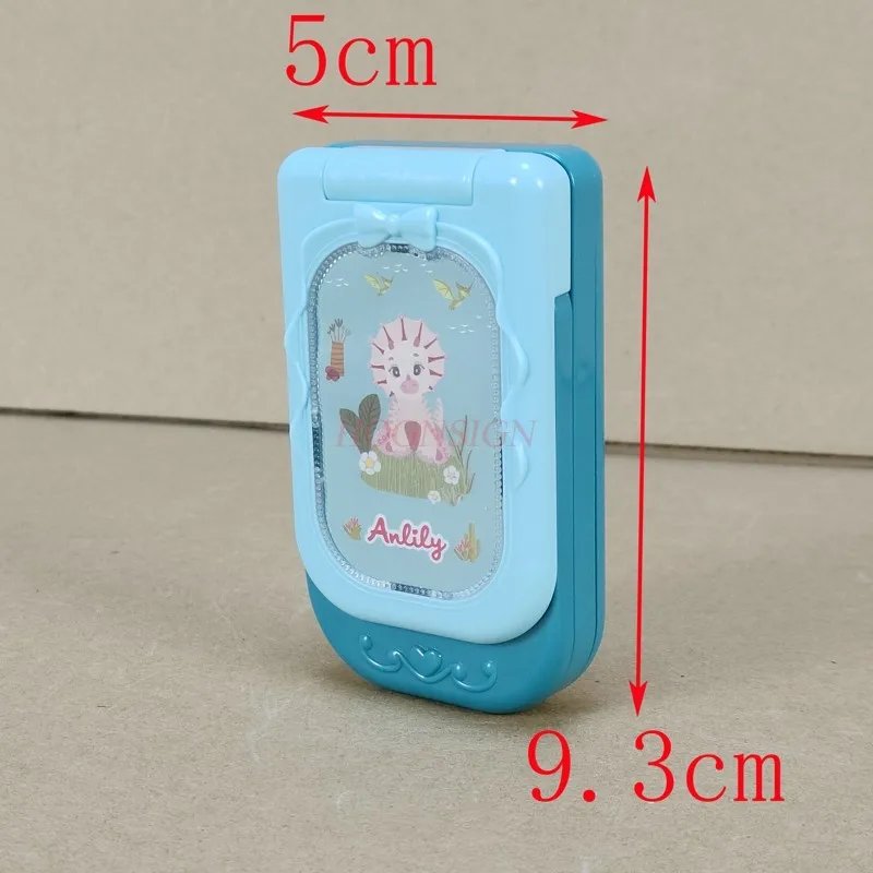 Children's Telephone Toys, Mobile Phones, Simulations, Flip Covers, Music, Early Childhood Education for Boys and Girls