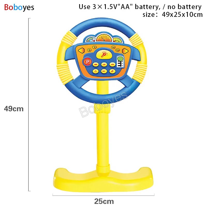 Infant Shining Eletric Simulation Steering Wheel Toy with Light Sound Kids Early Educational Stroller Vocal Toys Infant Shining Eletric Simulation Steering Wheel Toy with Light Sound Kids Early Educational Stroller Vocal Toys