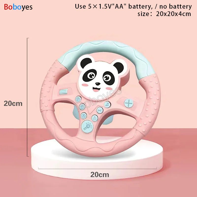 Infant Shining Eletric Simulation Steering Wheel Toy with Light Sound Kids Early Educational Stroller Vocal Toys Infant Shining Eletric Simulation Steering Wheel Toy with Light Sound Kids Early Educational Stroller Vocal Toys