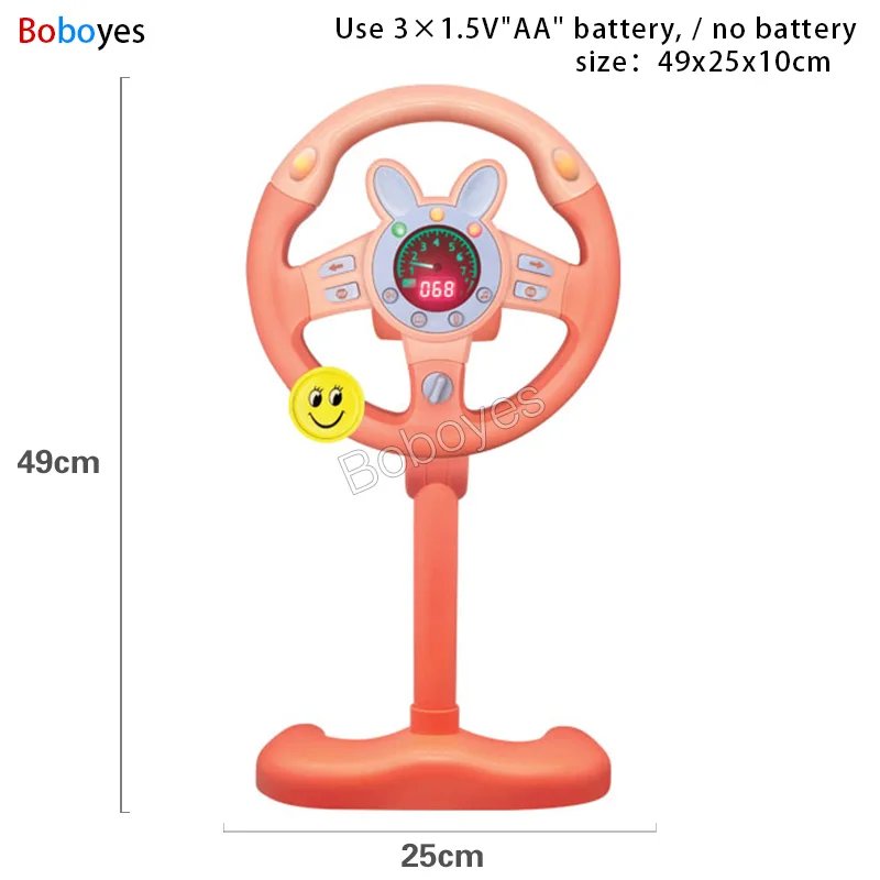 Infant Shining Eletric Simulation Steering Wheel Toy with Light Sound Kids Early Educational Stroller Vocal Toys Infant Shining Eletric Simulation Steering Wheel Toy with Light Sound Kids Early Educational Stroller Vocal Toys