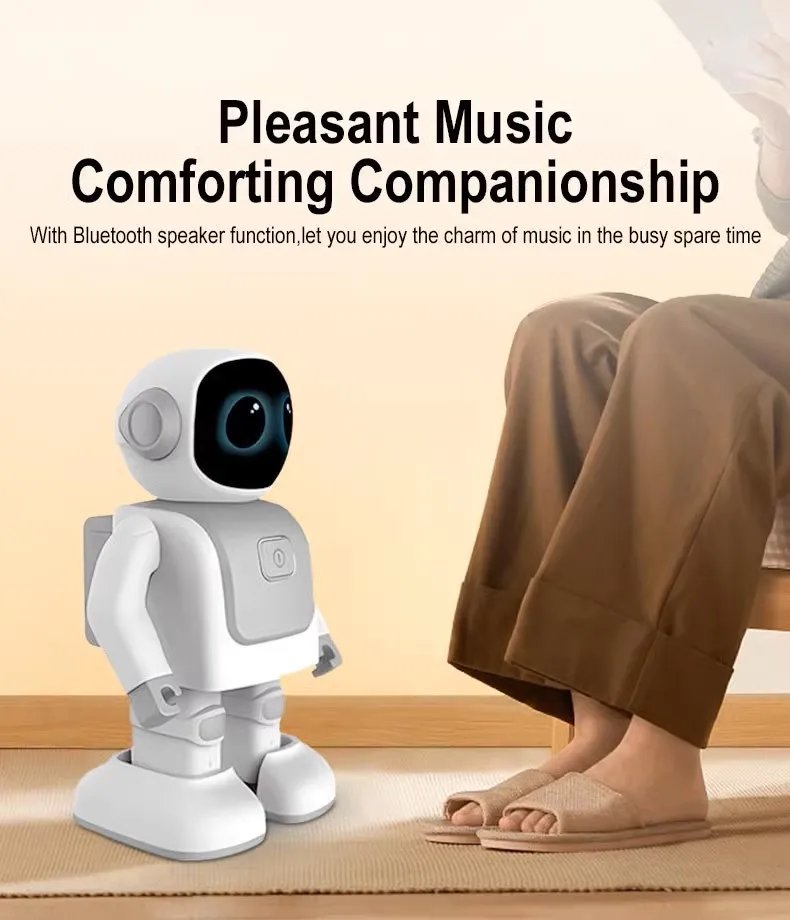 Program Dance Robert Children Toy Cute Robot Electron Astronaut Music Toys Phone APP Bluetooth Remote Control Kids Gift