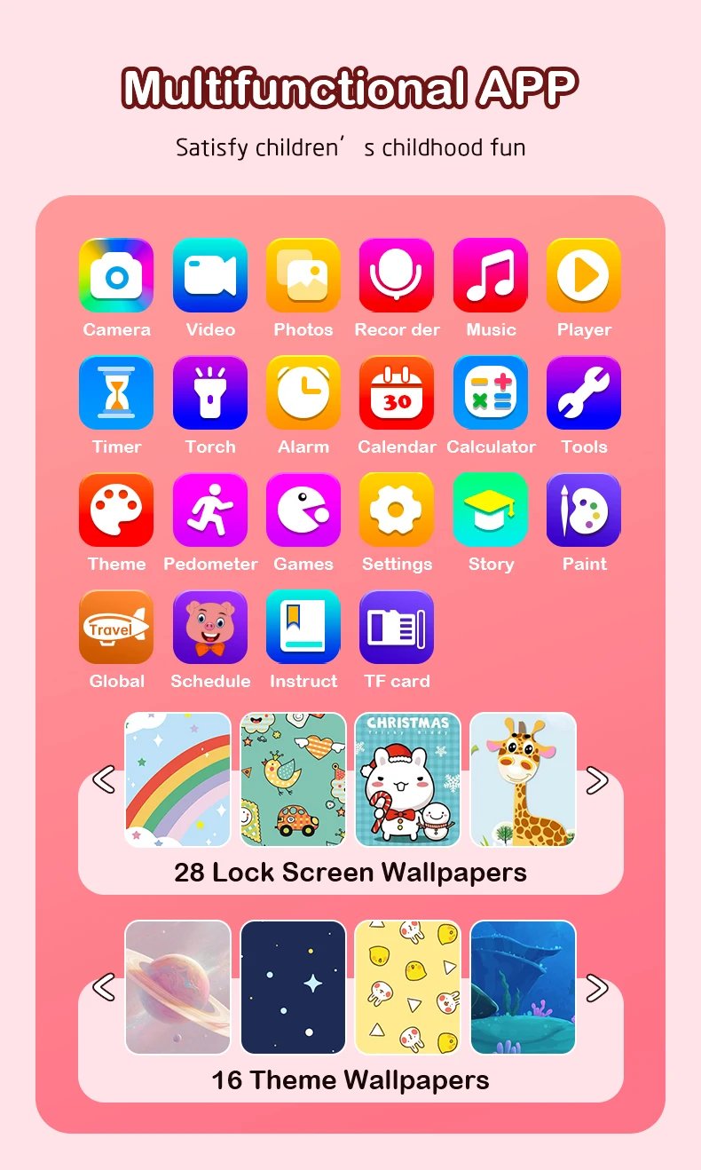 Kids Smart Phone Camera Toys Touchscreen Learning Toy for 3-12 Year Old Boys Girls Phone MP3 Player Christmas Birthday Gifts Kids Smart Phone Camera Toys Touchscreen Learning Toy for 3-12 Year Old Boys Girls Phone MP3 Player Christmas Birthday Gifts