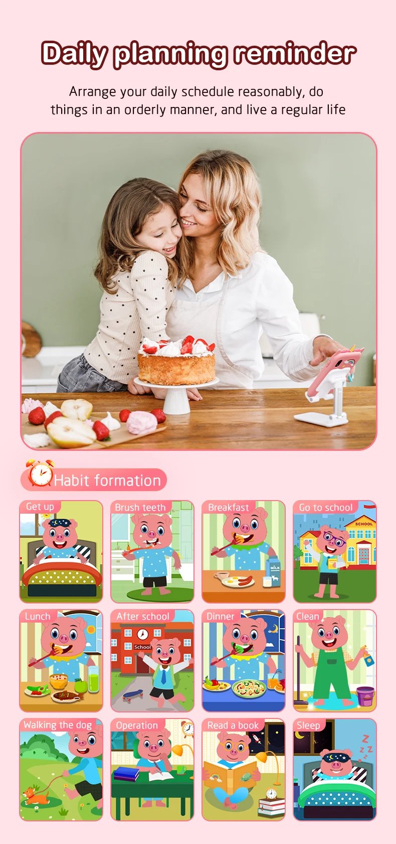 Kids Smart Phone Camera Toys Touchscreen Learning Toy for 3-12 Year Old Boys Girls Phone MP3 Player Christmas Birthday Gifts Kids Smart Phone Camera Toys Touchscreen Learning Toy for 3-12 Year Old Boys Girls Phone MP3 Player Christmas Birthday Gifts