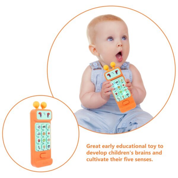Adorable Baby Phone Toy Music Children’s Toys Cell Intelligent Kids Early Educational Electronic Component Accessories - Image 5