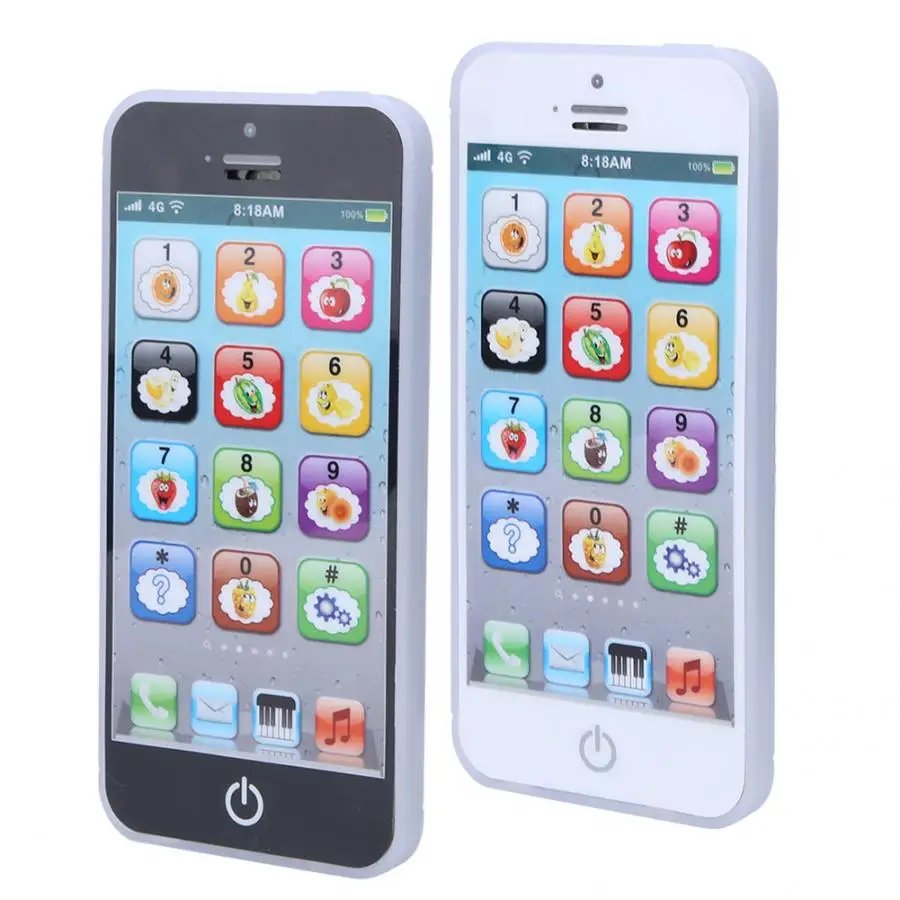 Cute Music Light Toy for Children English Learning Machine Cellphone Toys Music Machine Kids Mobile Phone Educational Toy