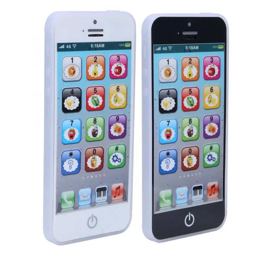 Cute Music Light Toy for Children English Learning Machine Cellphone Toys Music Machine Kids Mobile Phone Educational Toy