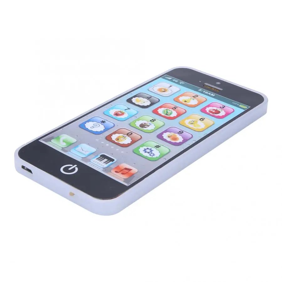 Cute Music Light Toy for Children English Learning Machine Cellphone Toys Music Machine Kids Mobile Phone Educational Toy