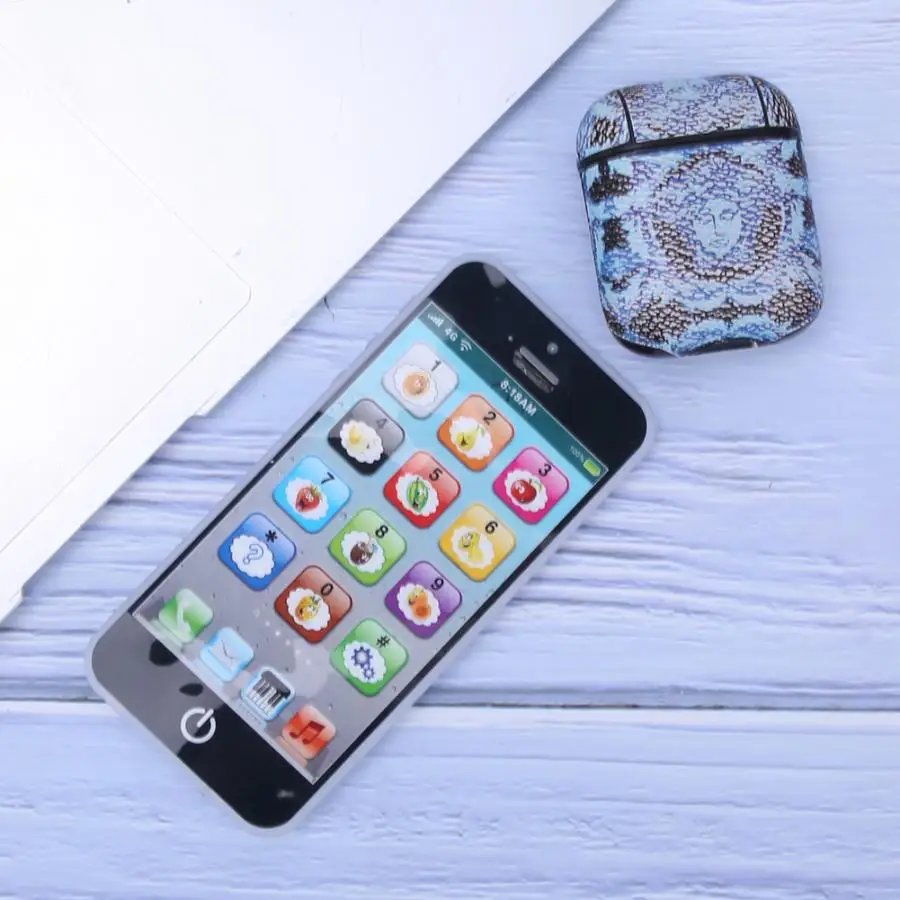 Cute Music Light Toy for Children English Learning Machine Cellphone Toys Music Machine Kids Mobile Phone Educational Toy