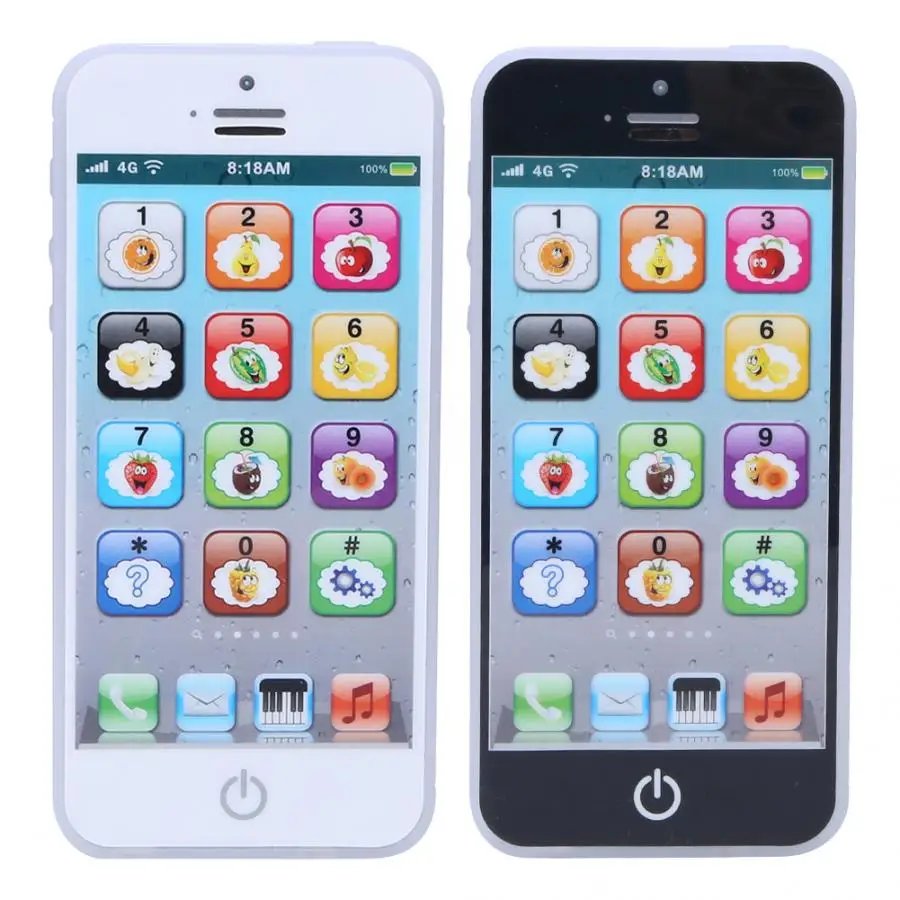 Cute Music Light Toy for Children English Learning Machine Cellphone Toys Music Machine Kids Mobile Phone Educational Toy