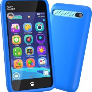 Kids Toys Smart Phone, 3.97" Touchscreen Kids Phone,16GB Toddler Learning Toys with Games, Front Camera, Boys Girls Toys, Birthday Gifts for Kids Age 3 4 5 6 7 8 9 Year Old