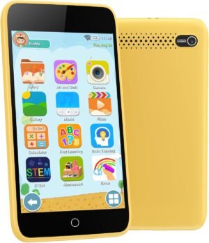 Kids Smart Phone Gifts for Boys and Girls Ages 3-12, 3.97" Touchscreen Kids Toy Phone – Kids Cell Phone with 210+ Learning Games and 190+ Drawing, Toys for Birthday Christmas and Back-to-School Gifts
