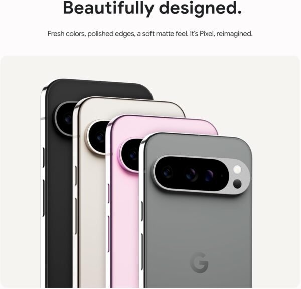 Google Pixel 9 Pro XL - Unlocked Android Smartphone with Gemini, Triple Rear Camera System, 24-Hour Battery, and 6.8" Super Actua Display - Porcelain - 256 GB - Image 7