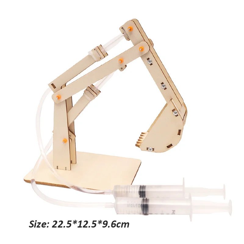 DIY Handmade Small Production Hydraulic Technology Physical Model Science Toy Experiment Educational Toy Project for School Kid