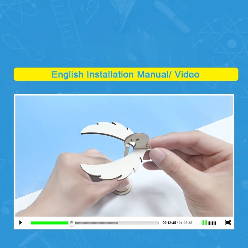 DIY Handmade Small Production Hydraulic Technology Physical Model Science Toy Experiment Educational Toy Project for School Kid