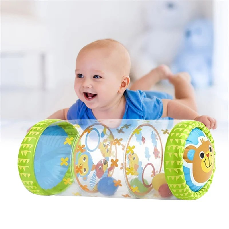 Baby Crawling Roller Toy Infant Activity Tummy Time Roller Montessori Educational Development Sensory Toys for Kids 0 12 Months
