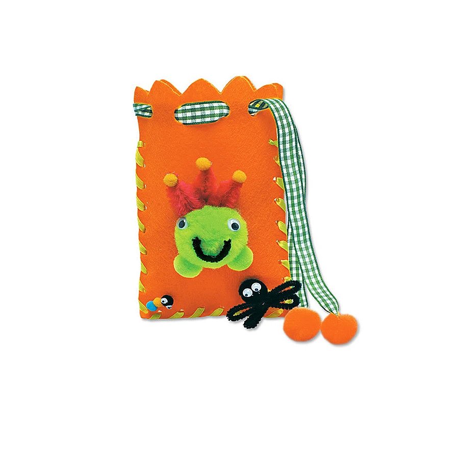 DIY Handmade Felt Fabric Sewing Kit for Kids Beginners,Sewing Project Pattern Bag Handbag Art & Crafts Educational Kid Toys