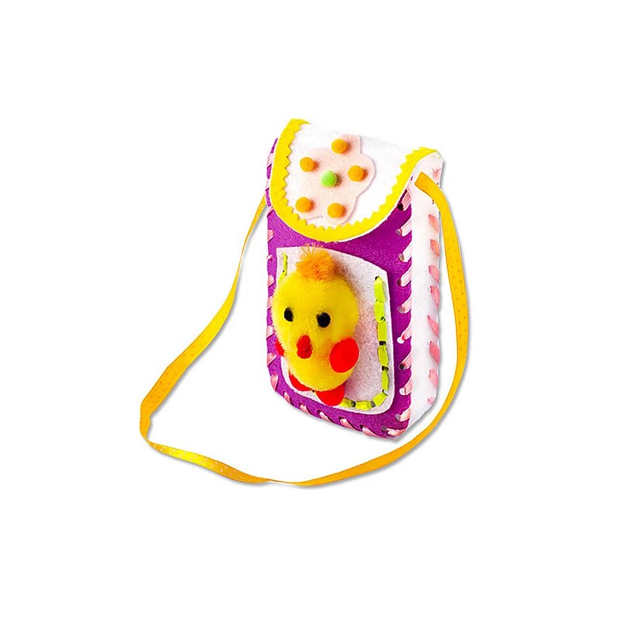 DIY Handmade Felt Fabric Sewing Kit for Kids Beginners,Sewing Project Pattern Bag Handbag Art & Crafts Educational Kid Toys