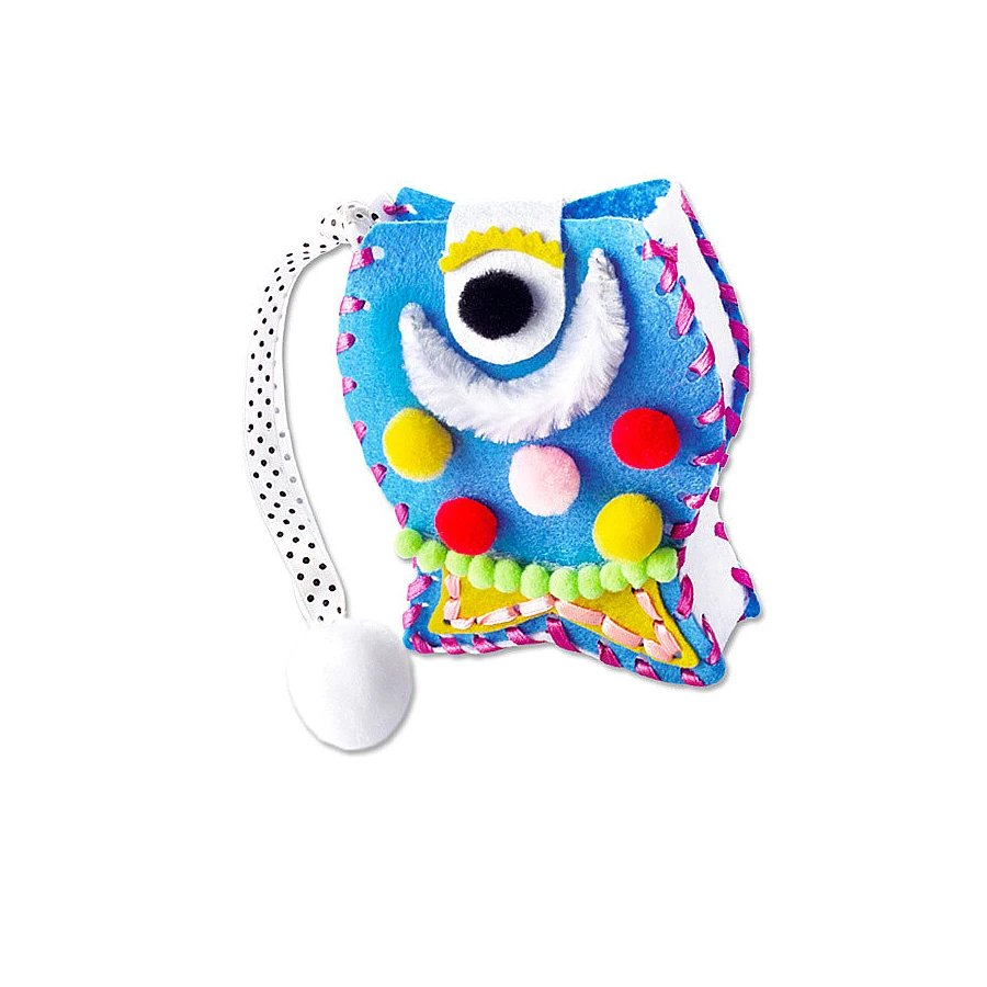 DIY Handmade Felt Fabric Sewing Kit for Kids Beginners,Sewing Project Pattern Bag Handbag Art & Crafts Educational Kid Toys
