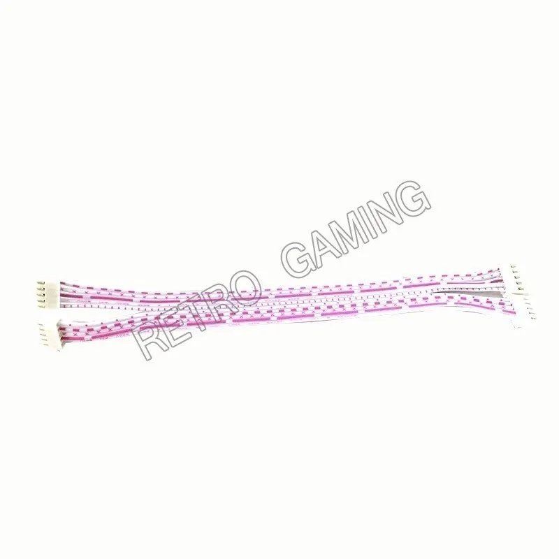 PC USB Zero Delay Encoder Circuit Board Kit Led Push Button Joystick 2.8mm 4.8mm 5Pin Cable For Raspberry Pi 4 Arcade DIY