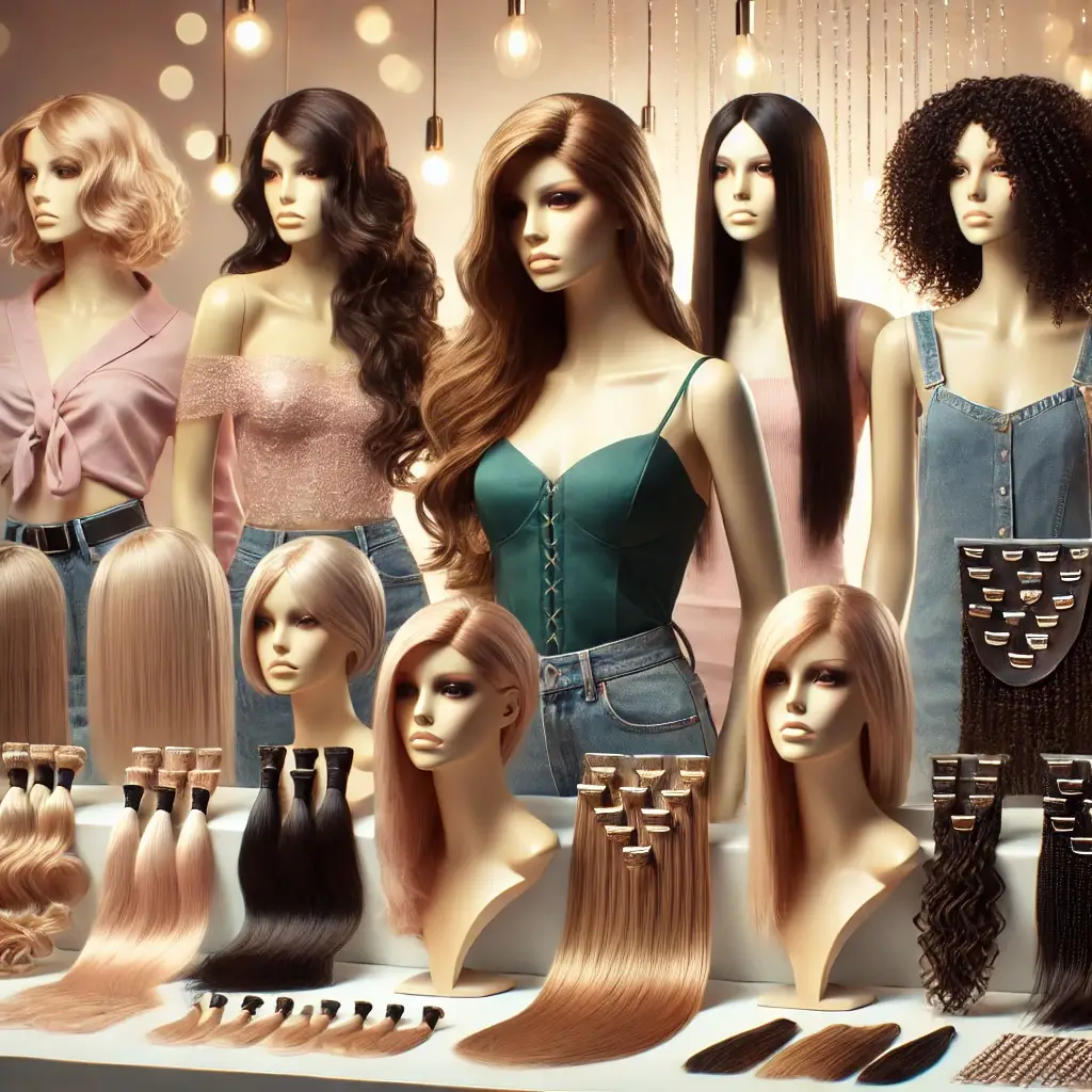 Hair Extensions & Wigs category
